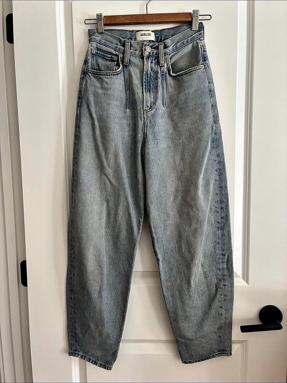 AGOLDE 90s Pinch Waist Straight Leg Organic Cotton Jeans Waist 23 Like New